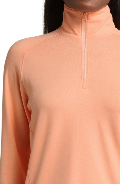 Shop Helly Hansen Verglas Half Zip Midlayer Pullover In Rose Quartz