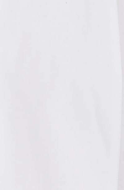 Shop Dolce & Gabbana Cotton Poplin Tuxedo Shirt In White