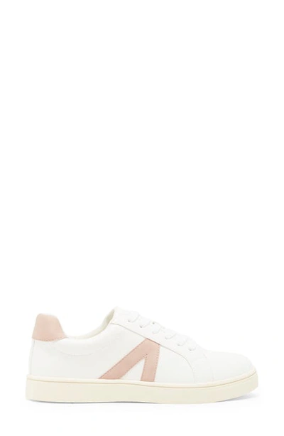 Shop Mia Italia Low Top Sneaker In White/ Blush