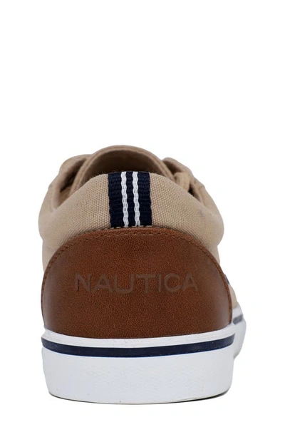 Shop Nautica Kids' Berrian 3 Sneaker In Boathouse Brown