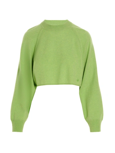 Shop Loulou Studio 'cashmere' Sweater In Green