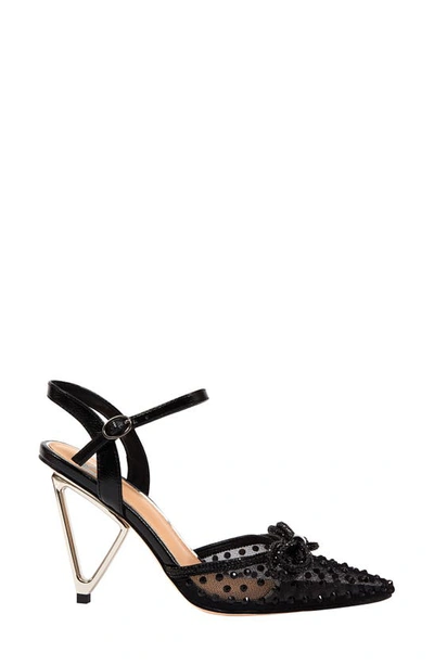 Lady Couture Gloria Embellished Pump In Black