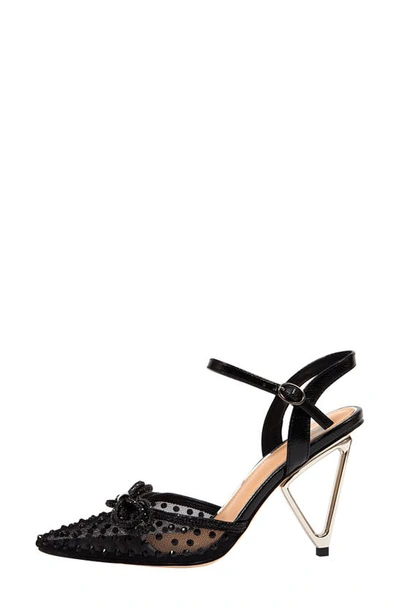 Lady Couture Gloria Embellished Pump In Black