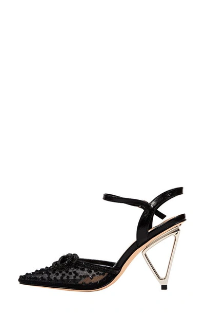 Lady Couture Gloria Embellished Pump In Black
