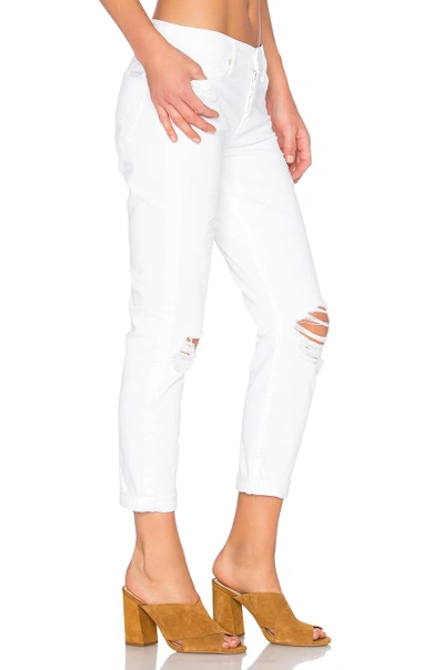 Shop 7 For All Mankind Josefina Destroy.  In Clean White 3