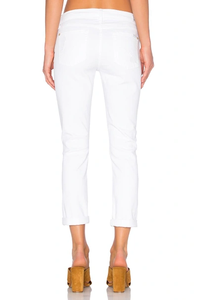 Shop 7 For All Mankind Josefina Destroy.  In Clean White 3