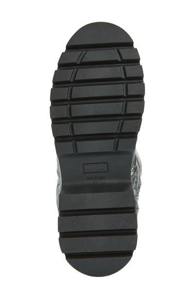 Aquatalia Arlo Metallic Tall Boot In Gunmetal