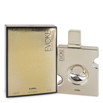 Shop Ajmal 545339 3 oz Evoke Gold Cologne Eau De Parfum Spray For Men
