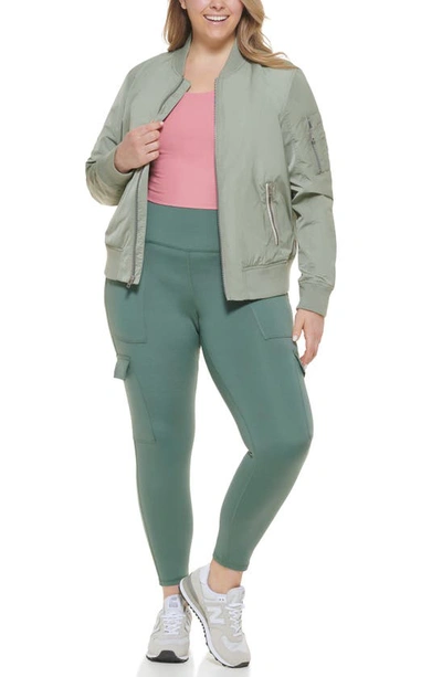 Shop Levi's® Bomber Jacket In Sea Green