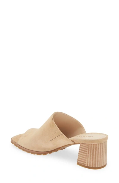 Pelle Moda Narisa Slide Sandal In Latte