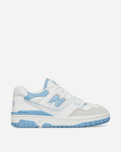 Shop New Balance 550 Sneakers White / Blue Haze In Multicolor
