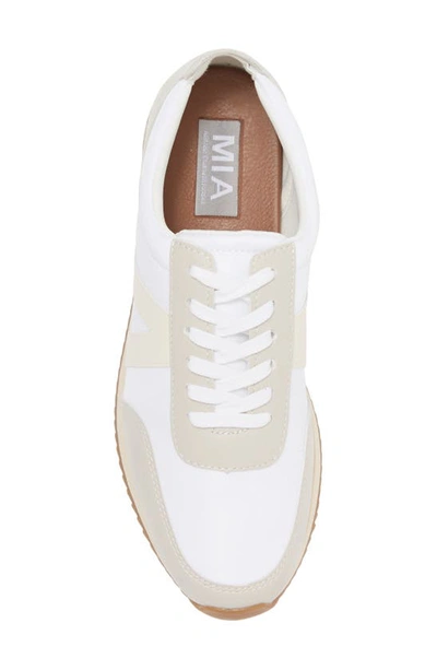 Shop Mia Kable Sneaker In White/ Off White