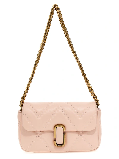 Shop Marc Jacobs Logo Shoulder Bag In Pink