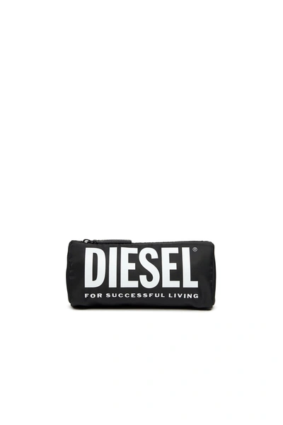 Shop Diesel Black Pouch With Logo