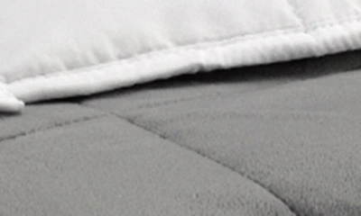 Shop Ella Jayne Home Weighted Blanket In Grey/white