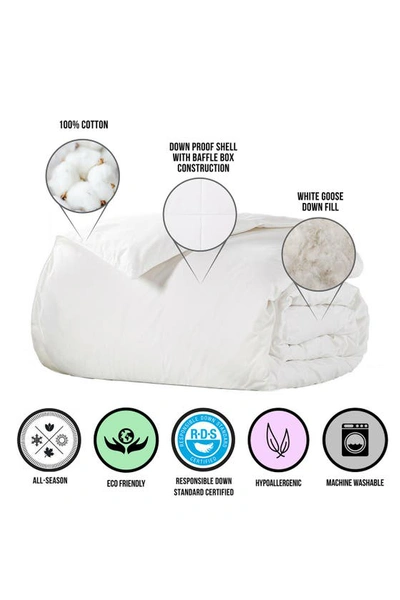 Ella Jayne Home Down Supply Lightweight 233 Thread Count Down Comforter In White