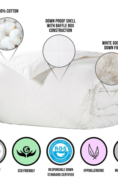 Ella Jayne Home Down Supply Lightweight 233 Thread Count Down Comforter In White