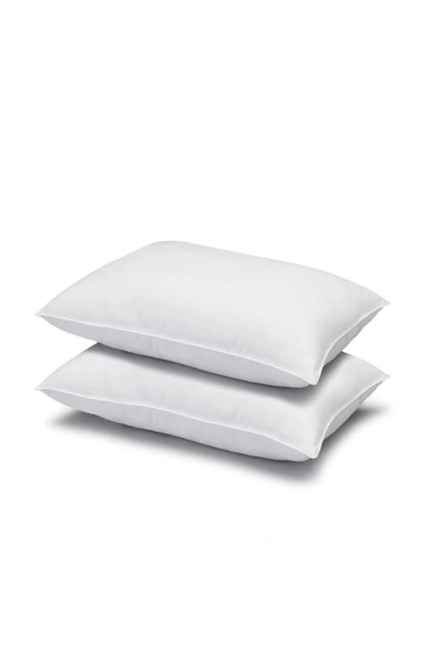 Shop Ella Jayne Home Signature Plush Medium Density Allergy-resistant Down Alternative Pillow, Set Of 2 In White