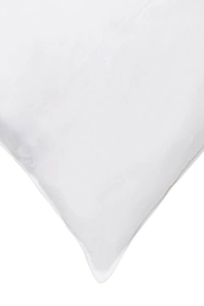 Ella Jayne Home Signature Plush Allergy Resistant Down Like Fiber Standard Pillow In White