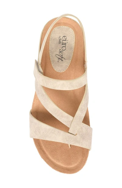 Shop Eurosoft Gianetta Ankle Strap Sandal In Stone Taupe