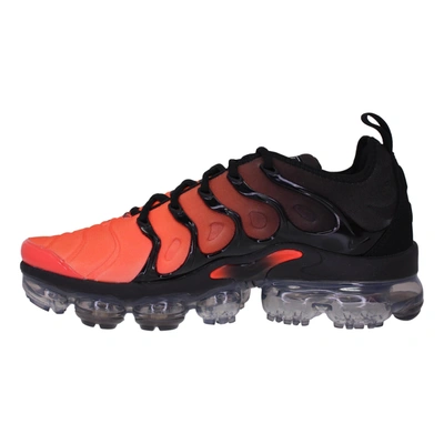 Shop Nike Air Vapormax Plus Black/bright Crimson Dz4857-001 Men's In Orange