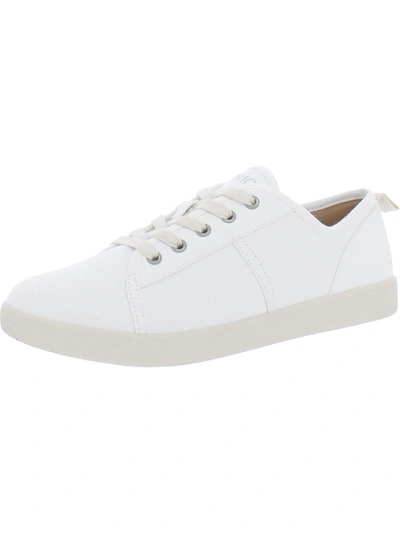 Shop Vionic Pisces Womens Canvas Low Top Casual And Fashion Sneakers In White