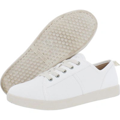 Shop Vionic Pisces Womens Canvas Low Top Casual And Fashion Sneakers In White