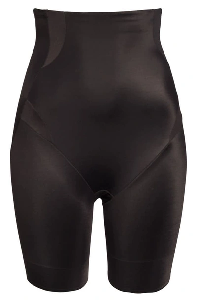 Shop Tc Cooling High Waist Thigh Slimmer In Black