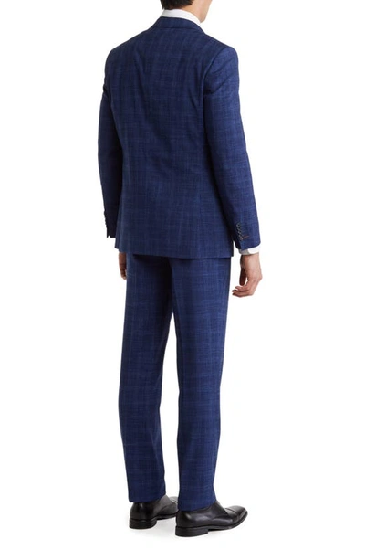 Shop English Laundry Trim Fit Notch Lapel Suit In Blue