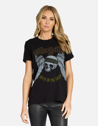 Lauren Moshi X Edda X Aerosmith Skull In Black