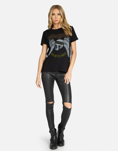 Lauren Moshi X Edda X Aerosmith Skull In Black