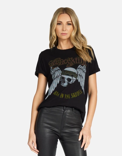 Lauren Moshi X Edda X Aerosmith Skull In Black