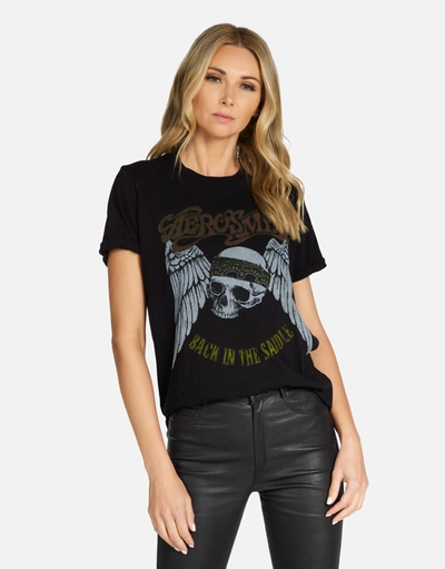 Lauren Moshi X Edda X Aerosmith Skull In Black