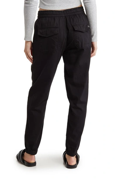Shop Supplies By Union Bay Emily Drapey Twill Joggers In Black
