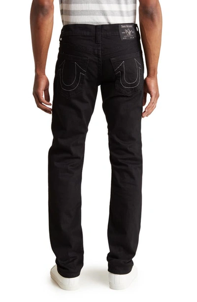 Shop True Religion Brand Jeans Geno Slim Fit Jeans In 2sb Body Rinse Black