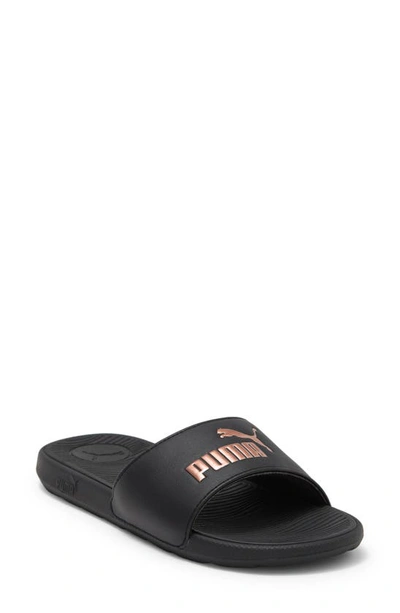Shop Puma Cool Cat 2.0 Slide Sandal In Black