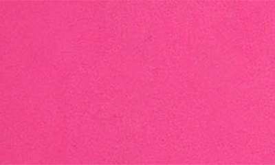 Shop Kensie Tie Front Blouson Dress In Hot Pink