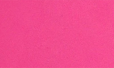 Kensie Tie Front Blouson Dress In Hot Pink