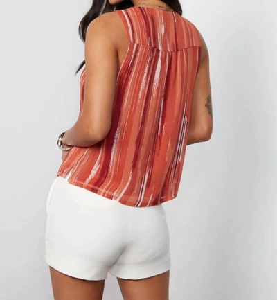 Shop Tart Collections Delta Top In Rust In Pink