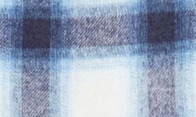 Rails Tripp Plaid Button Down Shirt Jacket In Azure Sapphire
