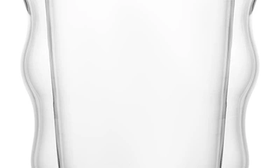 Joyjolt Set Of 2 Double Wall Flux Tumbler In Clear