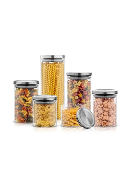 Joyjolt Storage Jars In Clear