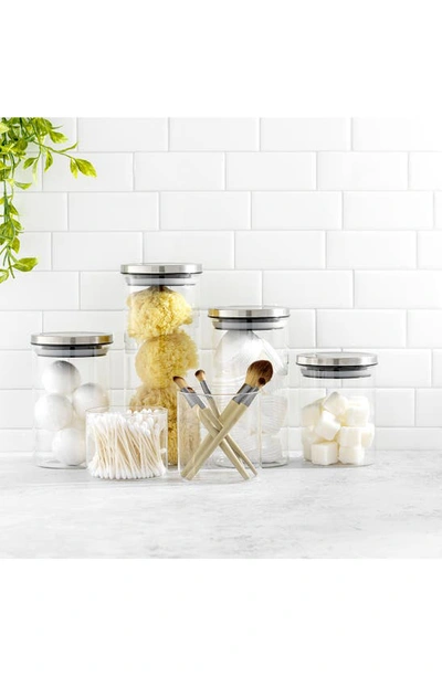 Joyjolt Storage Jars In Clear