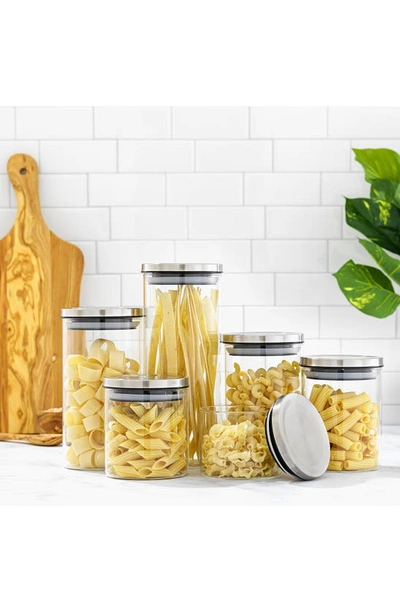 Joyjolt Storage Jars In Clear