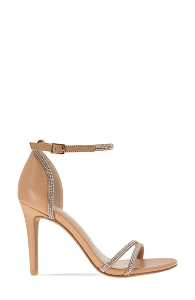 Bcbgeneration Jadie Ankle Strap Sandal In Tan