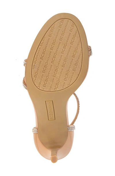 Bcbgeneration Jadie Ankle Strap Sandal In Tan