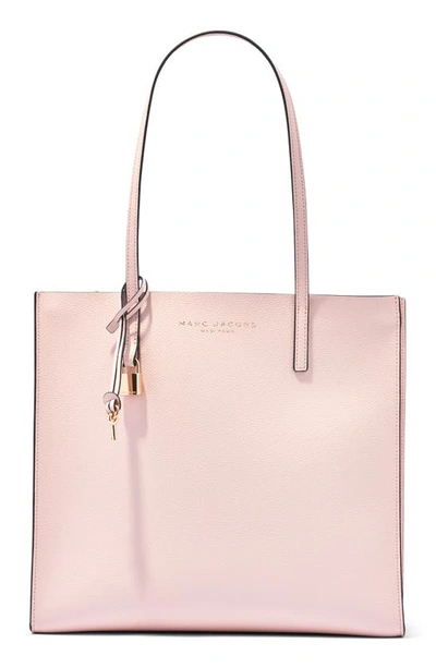 Shop Marc Jacobs The Grind Tote In Peach Whip