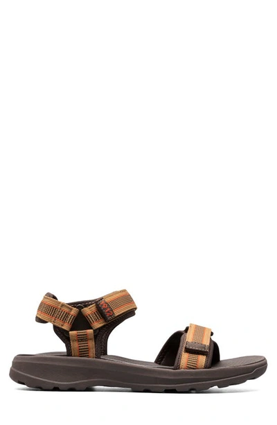 Nunn Bush Huck Sport Sandal In Tan Multi