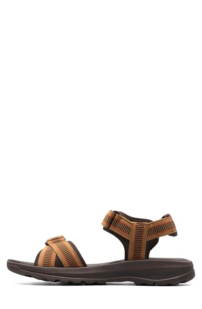Nunn Bush Huck Sport Sandal In Tan Multi