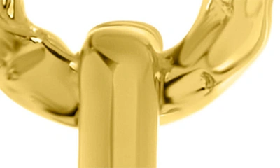 Sterling Forever Ira Drop Earrings In Gold